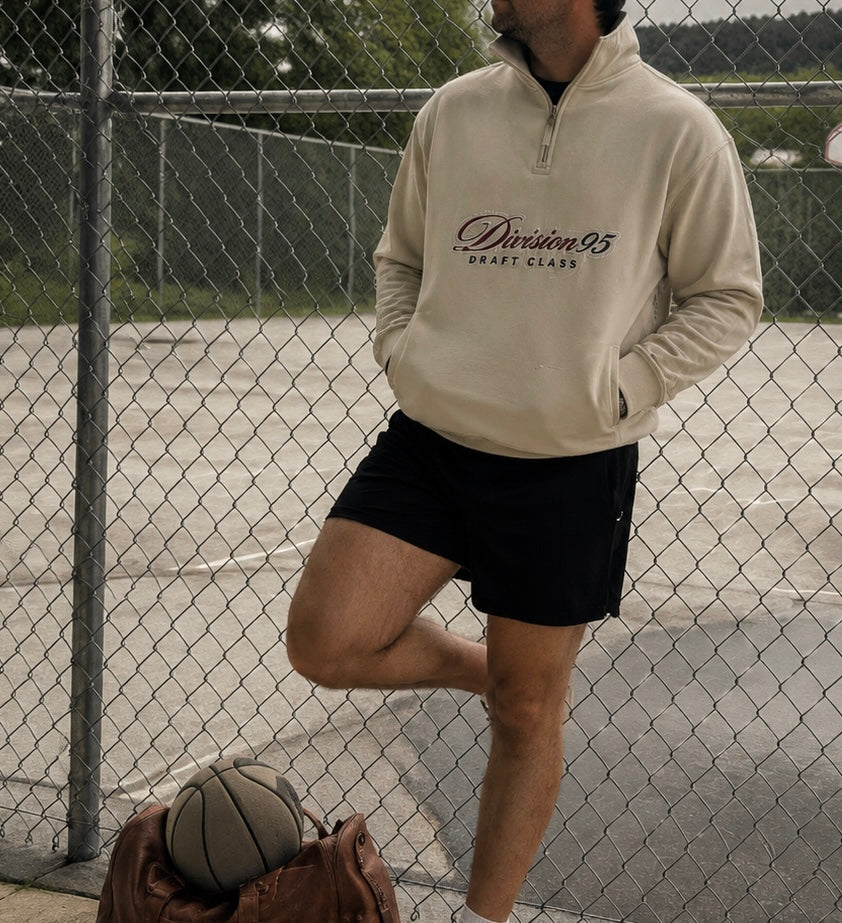 Draft Class Quarter Zip - Vintage Taupe